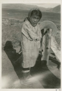 Image of Eskimo [Inuk] School girl